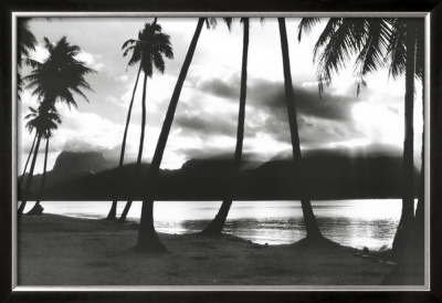 Sunset At Raiatea, French Polynesia by Alexis De Vilar Pricing Limited Edition Print image