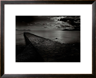 Jetty Near The Palm Beach by Olivier Meriel Pricing Limited Edition Print image
