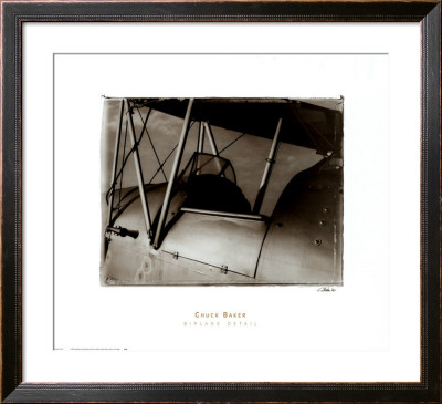 Biplane Detail by Chuck Baker Pricing Limited Edition Print image