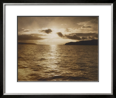 Sunset In The Golden Gate, C.1890 by Arthur Clarence Pillsbury Pricing Limited Edition Print image