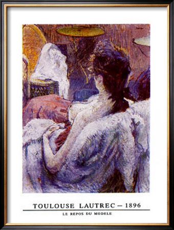 Repos De Modele by Henri De Toulouse-Lautrec Pricing Limited Edition Print image