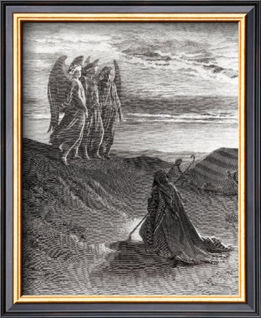 The Lord Appearing Before Abraham by Gustave Doré Pricing Limited Edition Print image