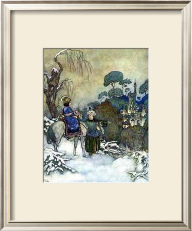 They Saw The Castle In The Distance by Edmund Dulac Pricing Limited Edition Print image