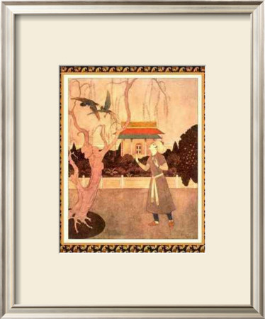 The Prince And The Birds by Edmund Dulac Pricing Limited Edition Print image