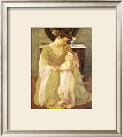 Young Child At Bath Time by Mary Cassatt Pricing Limited Edition Print image