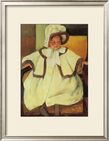 Ellen Mary Cassatt In A White Coat by Mary Cassatt Pricing Limited Edition Print image