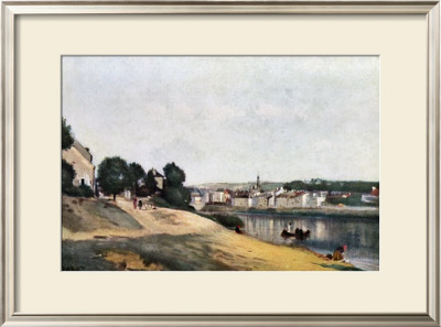 Chateau Thierry, Vue D'ensemble by Jean-Baptiste-Camille Corot Pricing Limited Edition Print image