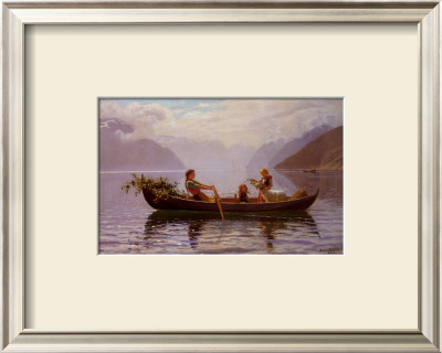 Hardanger Fjord by Johan Christian Clausen Dahl Pricing Limited Edition Print image