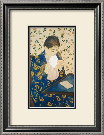 Letter by Mary Cassatt Pricing Limited Edition Print image