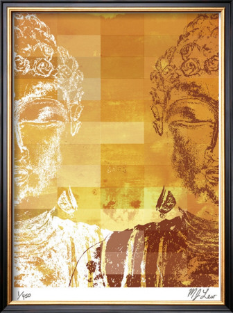 Reflections Of Buddha Ii by M.J. Lew Pricing Limited Edition Print image