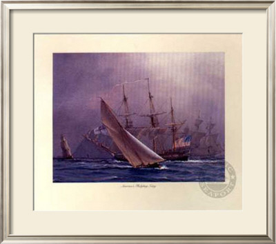 America's Fledgling Navy-1800 by Tim Thompson Pricing Limited Edition Print image