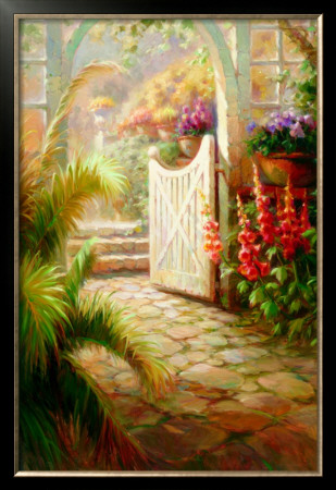 Garden In The Morning by Roberto Lombardi Pricing Limited Edition Print image