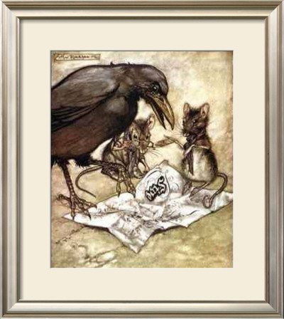Solomon Crow & The Mice by Arthur Rackham Pricing Limited Edition Print image