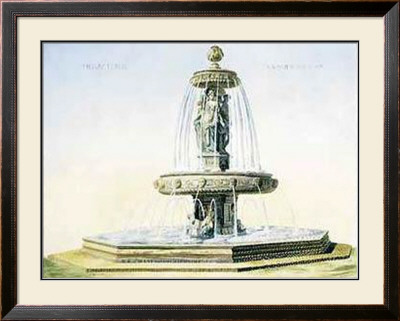 Fontaine Louvois by L. Visconti Pricing Limited Edition Print image