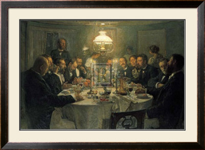 The Artists' Gathering by Viggo Johansen Pricing Limited Edition Print image