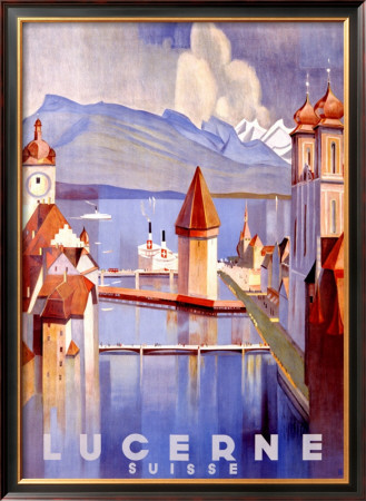 Lucerne by Otto Baumberger Pricing Limited Edition Print image