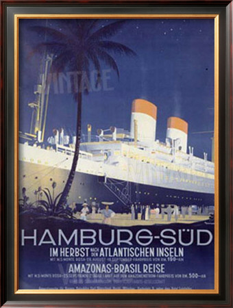 Hamburg To America Line by Ottomar Anton Pricing Limited Edition Print image