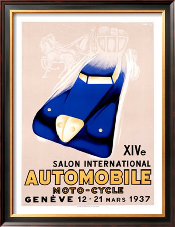 Salon Auto Geneve by Edward Henry Grin Pricing Limited Edition Print image