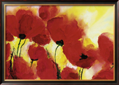 Roter Mohn Toskana by Heidi Reil Pricing Limited Edition Print image