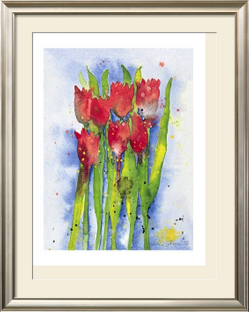 Red Tulips by Witka Kova Pricing Limited Edition Print image