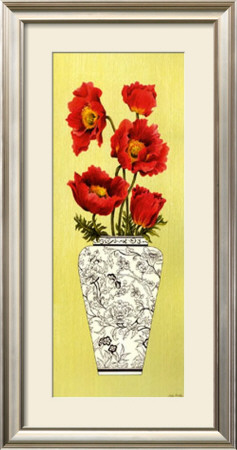 Chinois Poppy by Judy Shelby Pricing Limited Edition Print image