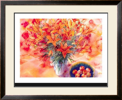 Tiger Lilies by Mae Book Pricing Limited Edition Print image