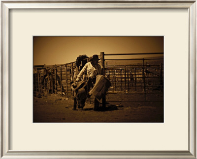 Saddle Up Cowboy by Jim Tunell Pricing Limited Edition Print image