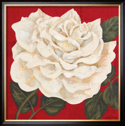 Rosa Blanca Grande I by Judy Shelby Pricing Limited Edition Print image