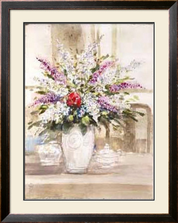 Bouquet Of Lilacs by Jerry Sic Pricing Limited Edition Print image