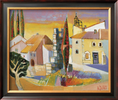 Village Vallee D'apt by Andre Duret Pricing Limited Edition Print image