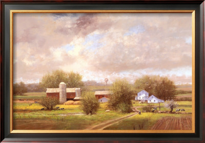 Spring Pastures by Raymond Knaub Pricing Limited Edition Print image