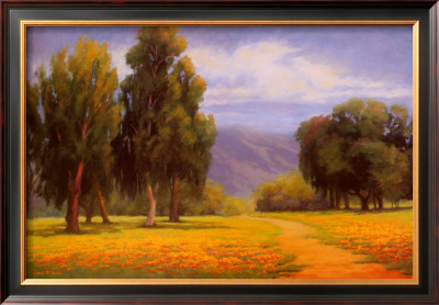 Path Through The Poppies by Diana Reineke Pricing Limited Edition Print image