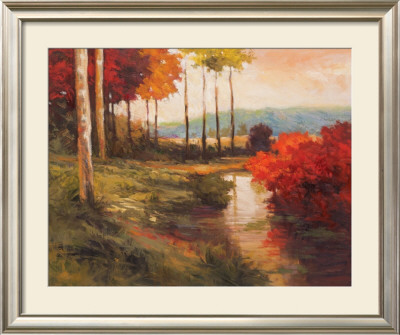Autumn River In Tuscany by Kanayo Ede Pricing Limited Edition Print image