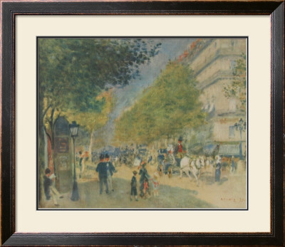Boulevard In Spring by Pierre-Auguste Renoir Pricing Limited Edition Print image