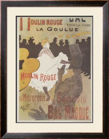 Moulin Rouge: La Goulue by Henri De Toulouse-Lautrec Pricing Limited Edition Print image