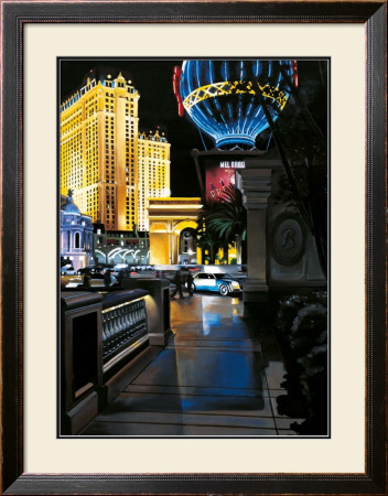 Paris, Vegas by Christophe Susbielles Pricing Limited Edition Print image
