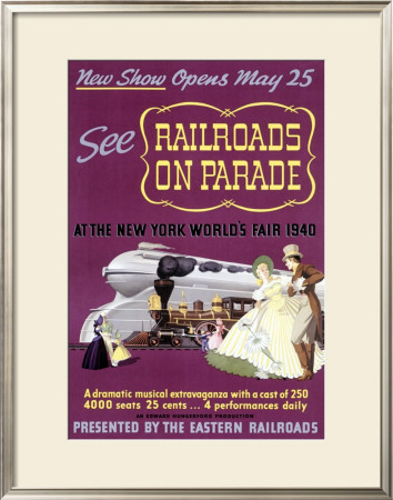 Railroads On Par, New York World's Fair by Felten Pricing Limited Edition Print image