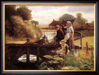 The Fishing Party by G. Paterson Pricing Limited Edition Print image