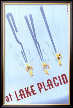 Ski At Lake Placid by Mallrer Mv Pricing Limited Edition Print image