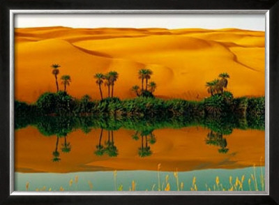 Lake Om-El-Ma, Lybia by Francis Tack Pricing Limited Edition Print image