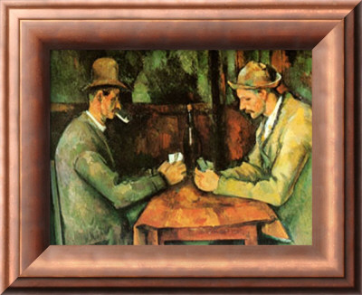 Card Players, C.1890 by Paul Cezanne Pricing Limited Edition Print image