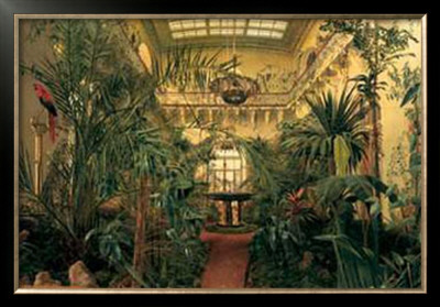 Interior Of The Winter Garden Of The Winter Palace At St. Petersburg by Michail Ivanovic Antonov Pricing Limited Edition Print image