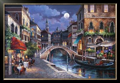 Streets Of Venice Ii by James Lee Pricing Limited Edition Print image