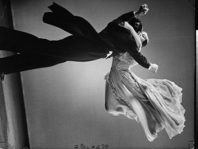 Frank Veloz And Yolanda Casazza, Husband And Wife, Top Us Ballroom Dance Team Performing Steps by Gjon Mili Pricing Limited Edition Print image