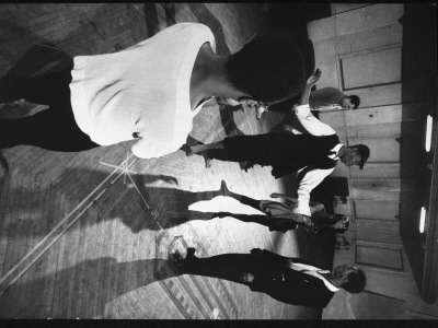 Choreographer Geoffrey Holder Directing Unidentified Dancers by Gjon Mili Pricing Limited Edition Print image