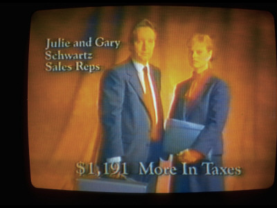 Bush/Quayle Negative Campaign Advertisement by Ted Thai Pricing Limited Edition Print image