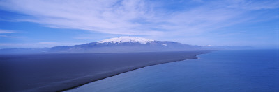 A Snowy Mountain By The Ocean by Sigurgeir Sigurjonsson Pricing Limited Edition Print image