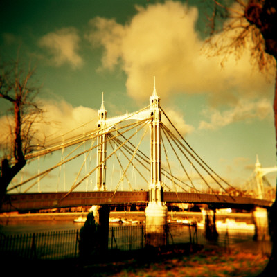Albert Bridge by Abi Massey Pricing Limited Edition Print image