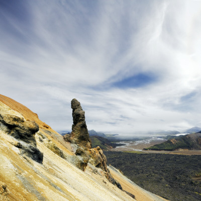 Rock Formation By Brennisteinsalda, Landmannalaugar, Iceland by Gunnar Svanberg Skulasson Pricing Limited Edition Print image