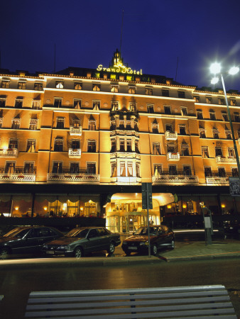 A Grand Hotel In Stockholm, Sweden by Konny Domnauer Pricing Limited Edition Print image
